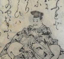 Japán fametszetek 2 db cca XIX. sz. / Japanese woodplate engravings: 44x16 cm, 21x16 cm