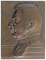 Osztrák-Magyar Monarchia / Horvátország ~1918. Raimund Gerba tábornok Br plakett. Szign.: Rudolf Valdec (110,98g/65x49mm) T:2 kis patina / Austro-Hungarian Monarchy / Croatia ~1918. General Raimund Gerba Br plaque. RAIMUND GERBA G.D.I.-K.D.13.K. (General der Infanterie - Kommandant des 13. Korps). Sign.: Rudolf Valdec (110,98g/65x49mm) C:XF kis patina