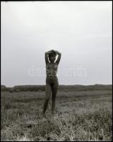 cca 1987 Tanulmányok a nők szépségéről, Menesdorfer Lajos (1941-2005) budapesti fotóművész hagyatéká...