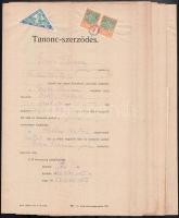 1926-1930 12 db tanoncszerződés