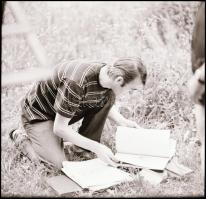 1970 Krúdy film forgatása Latinovits Zoltánnal (a felvételek nagytöbbségén nem ő szerepel), Kotnyek ...