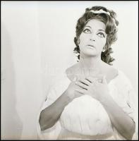 1970 Váradi Hédi (1929-1987) Kossuth-díjas színművészről készült portré sorozat, Kotnyek Antal (1921...