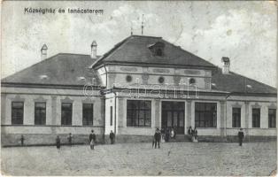 1914 Nagyajta, Aita Mare; Községháza és tanácsterem / square, town hall (fl)