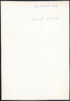 1936 Kinszki Imre (1901-1945) budapesti fotóművész hagyatékából, pecséttel jelzett vintage fotóművés...