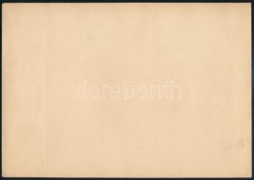 cca 1934 Kinszki Imre (1901-1945) budapesti fotóművész hagyatékából, jelzés nélküli vintage fotóművé...