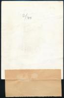 cca 1930 Kinszki Imre (1901-1945) budapesti fotóművész hagyatékából, jelzés nélküli vintage fotó Vám...