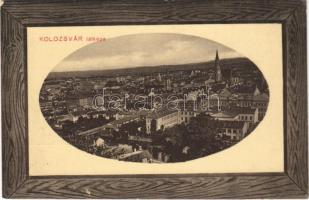 Kolozsvár, Cluj; látkép. Ujhelyi és Boros kiadása / general view