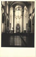Brassó, Kronstadt, Brasov; templom, belső / church, interior. Atelier O. Netoliczka photo