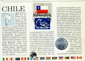 Chile 1975. 1c érmes, bélyeges boríték T:1