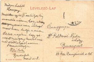 Budapest XXII. Budafok, Templom tér, Törley és Sacelláry kastély. 15. Kohn és Grünhut kiadása (szaka...