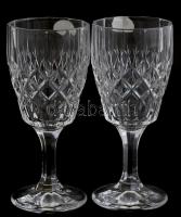 Bohemia ólomkristály boros, likőrös készlet eredeti dobozában, használatlan, új állapotban / Czech c...