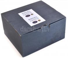 Bohemia ólomkristály boros, likőrös készlet eredeti dobozában, használatlan, új állapotban / Czech c...