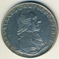 Osztrák Államok/Salzburg 1795 Taller Ag "Hieronymus Graf-Colloredo" T:2- pici ph