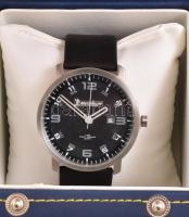 Michelin kvarc férfi karóra új állapotban, eredeti bőr tokkal. /  Michelin collector watch in leathe...