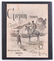 Deli: Gyepűn innen. Gyepűn túl! Révész Imre és Túry Gyula rajzaival. Bp., 1898, Hornyánszky Viktor. Újrakötött kartonált kötésben.