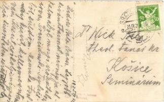 1925 Igló, Zipser Neudorf, Spisská Nová Ves; Evangel. Kostol / Evangélikus templom / Lutheran church...