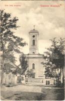 1910 Monok, Római katolikus templom. Keresztény Fogyasztási Szövetkezet kiadása (EK)