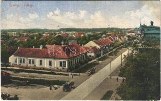 1927 Szarvas, látkép, üzlet. Özv. Müller Károlyné kiadása (EK)