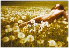 cca 1976 Titkos diavetítések műsorából, szolidan erotikus felvételek, 13 db vintage DIAPOZITÍV, 24x3...