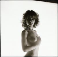 cca 1982 Szép emlékek között tallózva, 8 db vintage NEGATÍV Menesdorfer Lajos (1941-2005) budapesti ...