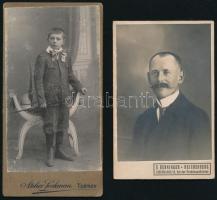 cca 1880-1900 8 db vizitkártya sokféle magyar fotós műterméből