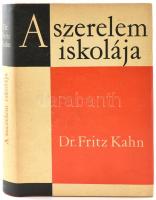 Dr. Fritz Kahn: A szerelem iskolája. Bp., 1968, Medicina. Kiadói egészvászon kötésben, kiadói papír védőborítóban.