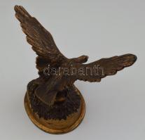 Bronz turul szobor 1940. Budapest-Salgótarjáni Gépgyár és Vasöntő rt. felirattal. 1940. VI. 30. 18 c...