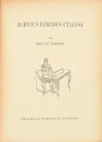 Révay József: Raevius ezredes utazása. Bp.,én.,Franklin. Kiadói kopott illusztrált félvászon-kötés