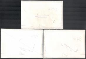 cca 1910 Óceánia, harcosok álarca, 6 db vintage sajtófotó; a képek háttere amerikai retussal (légfúv...