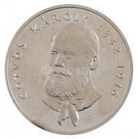 1995. &quot;A Magyar Köztársaság Ombudsmanja 1995 / Eötvös Károly 1842-1916&quot; kétoldalas Ag díjérem, peremén jelzett (33,92g/0.925/42,5mm) T:1 (eredetileg PP)