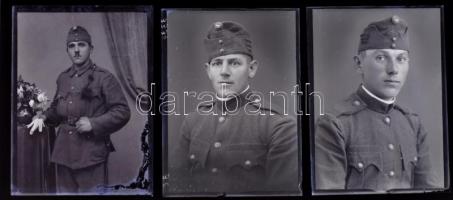 cca 1944 és 1948 között készült felvételek katonákról, Mosonyi Antalné (?-?) kiskunfélegyházi fényké...