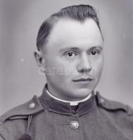 cca 1944 és 1948 között készült felvételek katonákról, Mosonyi Antalné (?-?) kiskunfélegyházi fényké...