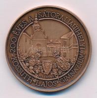 Sebestyén Sándor (1949-) 1989. "MÉE - 200 éves a sátoraljaújhelyi Kossuth Lajos Gimnázium"...