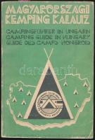 Magyarországi Kemping Kalauz. Campingführer in Ungarn. Camping guide in Hungary. Guide des Camps Hongrois. Bp., 1980, Magyar Camping és Carvanning Club. Kiadói kopott papírkötésben.
