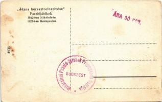 Mikófalva, "Jézus keresztrefeszítése" Passiójátékok 1922-ben Mikófalván, 1923-ban Budapest...