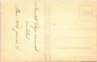 1929 Pécs, Felső Női Ipariskola végzett növendékei tablója 1926-1929 "Szeretett igazgatónőjükne...