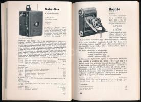 1931 Zeiss Ikon készülékek és tartozékok ismertetője, képekkel illusztrált, 88p