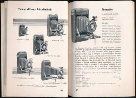 1931 Zeiss Ikon készülékek és tartozékok ismertetője, képekkel illusztrált, 88p