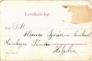 1902 Pécs, Pályaudvar, vasútállomás (EM)