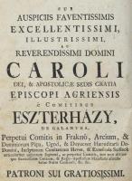 Kolligátum: 
Csukás, Benjamin: Conclusiones ex universo jure Hungarico publicae disputationi exposi...
