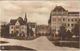 Budapest XI. Ferenc József Műegyetem, Könyvtár épület. Rökel felvétele (vágott / cut)