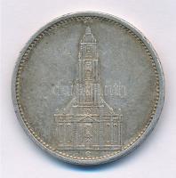 Német Harmadik Birodalom 1935E 5M Ag "Náci hatalom első évfordulója" T:2,2- 
German Third...