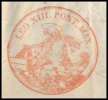 1881 Pápai búcsu engedély a kalocsai Kisszeminárium Gyümölcsoltó Boldogasszony kápolnája számára Teo...