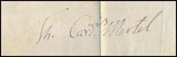 1881 Pápai búcsu engedély a kalocsai Kisszeminárium Gyümölcsoltó Boldogasszony kápolnája számára Teo...