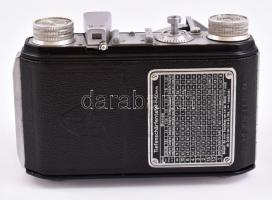 Welta Welti I fényképezőgép Carl Zeiss Jena Tessar 2,8/50 lencsével, kis kopásnyomokkal