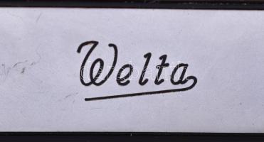 Welta Welti I fényképezőgép Carl Zeiss Jena Tessar 2,8/50 lencsével, kis kopásnyomokkal