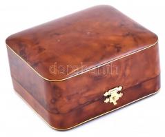 Aranyozott ezüst(Ag) magyar koronázási ékszerek miniatűr kollekció, jelzett, eredeti dobozában, igaz...