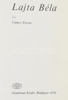 Vámos Ferenc: Lajta Béla. Bp., 1970, Akadémia Kiadó. Fekete-fehér fotókkal illusztrálva. Gazdag képa...