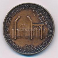 Józsa Gábor (1955-) 1985. "XX. Országos Ifjúsági Képzőművész Tábor Mártély / Minden madár maga ...