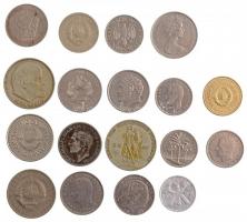 18db vegyes külföldi fémpéz klf országokból, közte Szovjetunió, Románia, Jugoszlávia T:vegyes
18pcs...